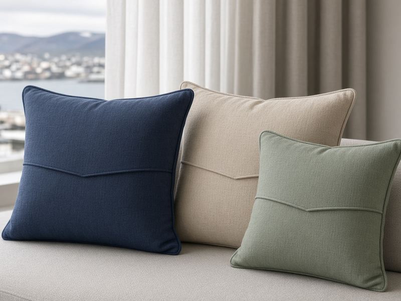 Cushion covers at Trawls Flaw Textiles